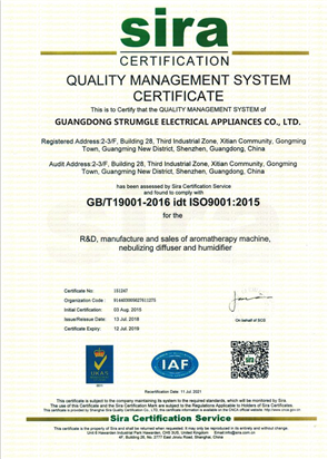 ISO体系证书